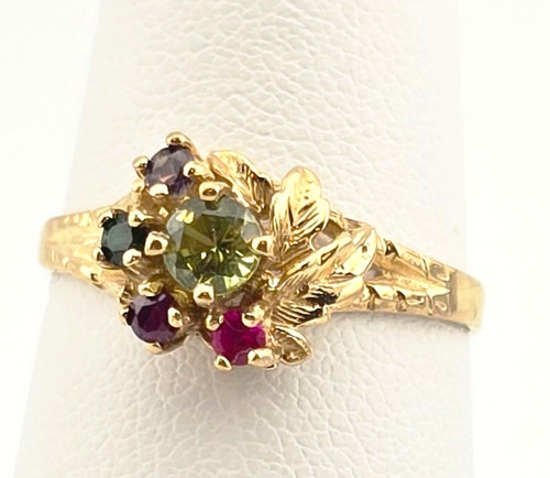 Anello vintage oro 10k - oro,