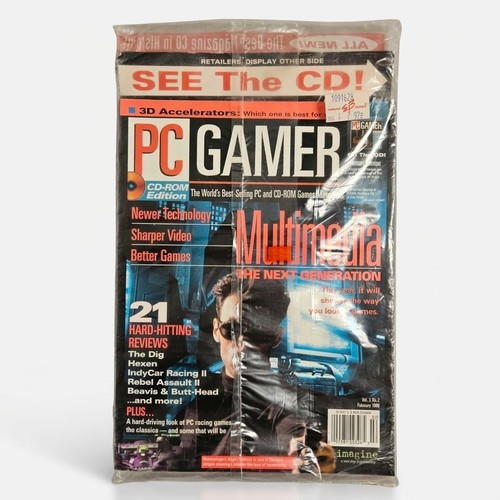 Vintage gamer magazine - vintage, pc