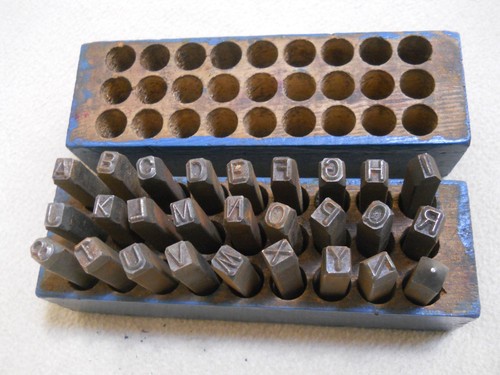Lettere timbro acciaio - , 27