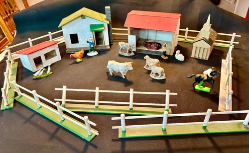 Pezzi set fattoria legno - pezzi, in