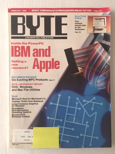 Byte magazine feb - feb, back