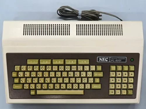 Nec 8001 tastiera vintage - nec,