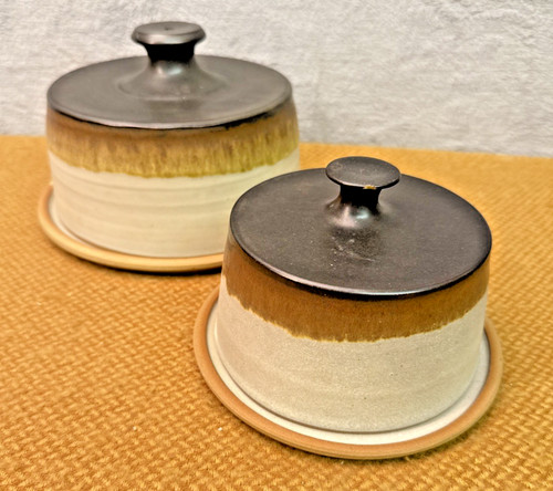 Vintage studio pottery cheese - studio,