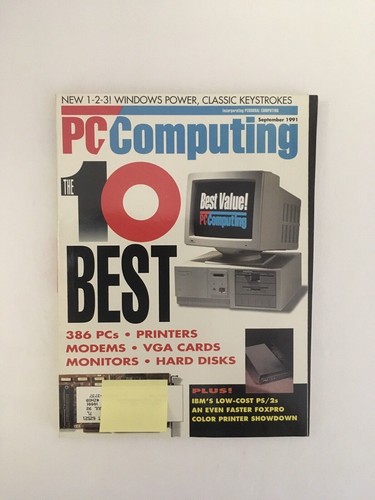 Computing sep 1991 - sep, back