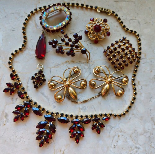 Lotto gioielli vintage pezzi - vintage,