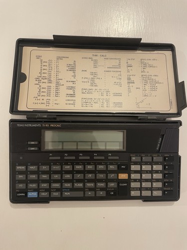 Texas instruments 95 - instruments, ti-95