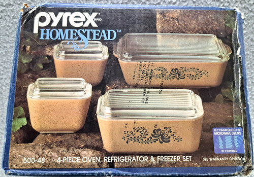 Vintage pyrex homestead - vintage,