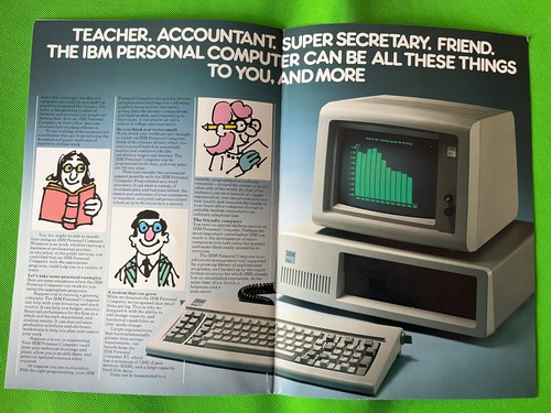 Brochure ibm vintage prima - brochure,