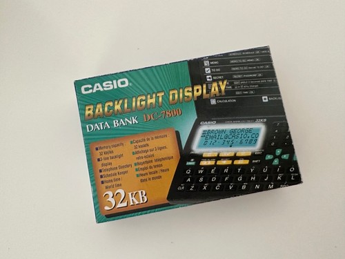 Vintage casio data - pc,