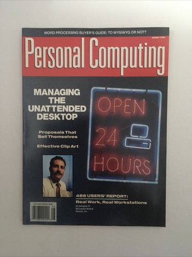 Personal computing aug 1990 - personal,