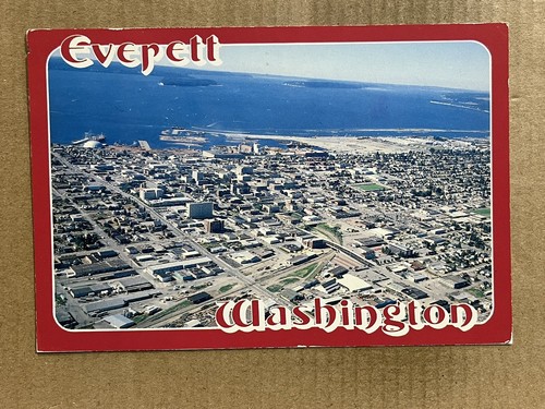 Cartolina everett - cartolina, wa